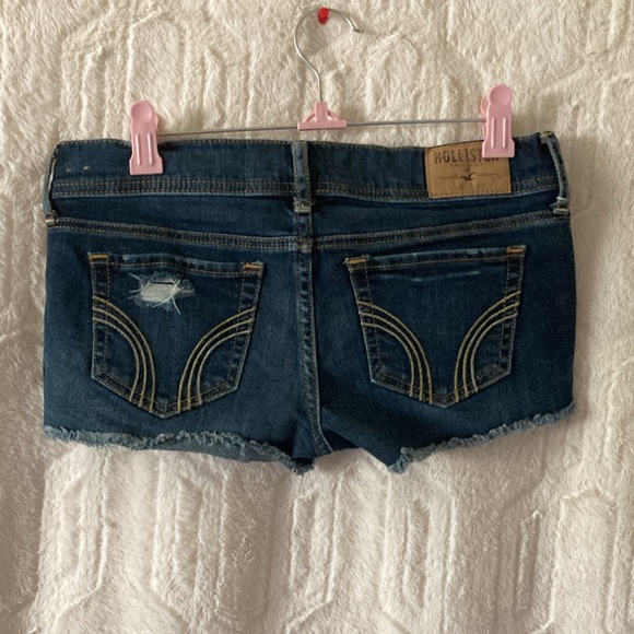 EUC Midrise Distressed Daisy Duke Shorts - Picture 4 of 6
